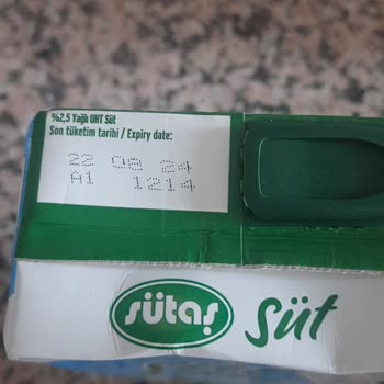Getir Tarihi Geçmiş Süt