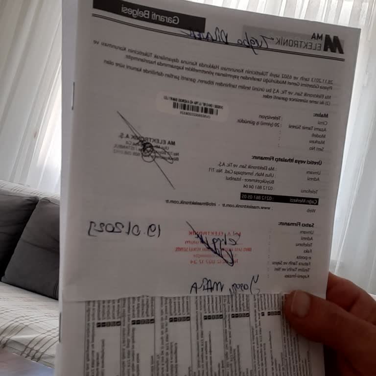 Onvo TV Sorunu Bildirme