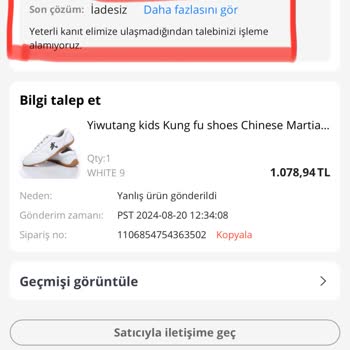 Aliexpress Satış Kolay Ama İade / Değişim Çok Zor