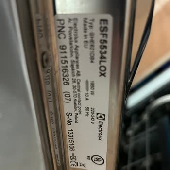Electrolux, Garantili Bulaşık Makinesini Tamir Etmiyor