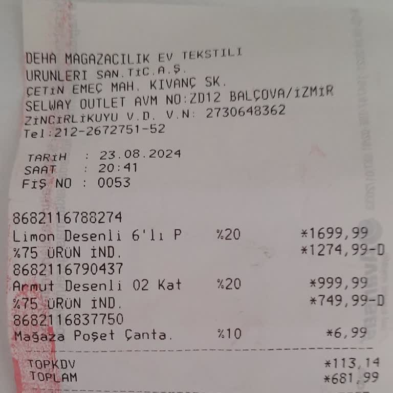 Madame Coco Eksik Ürün Şikayeti