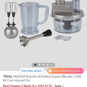 Tefal Hatalı Ürün, Değişim İçin