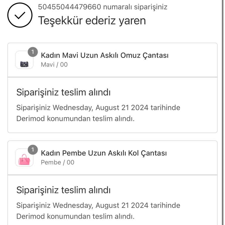 Derimod Yanlış Bilgilendirme Ve Hasarlı Ürün Teslimatı