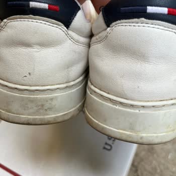 U.S. Polo Assn. Adana Optimum'dan Aldığım Ayakkabıda Renk Atması Ve Deri Soyulması
