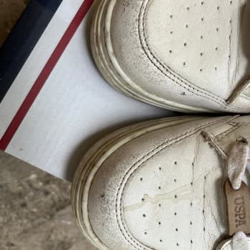 U.S. Polo Assn. Adana Optimum'dan Aldığım Ayakkabıda Renk Atması Ve Deri Soyulması