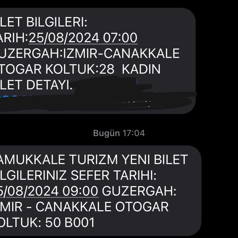 Pamukkale Turizm Başkasına Yerimi Satıp Sefer İptal Yalanını Söyleyen Firma.