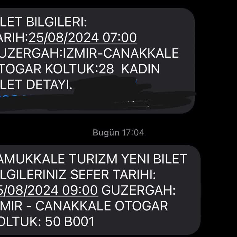 Pamukkale Turizm Başkasına Yerimi Satıp Bana Yalan Söyledi.