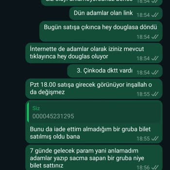 Biletinial Farklı Grubun Biletini Adamlar Gibi Satıyor