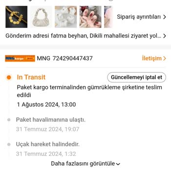 Temu Siparişlerim Günü Geçti Gelmedi