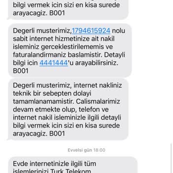 Türk Telekom Ev İnterneti Mağduriyeti