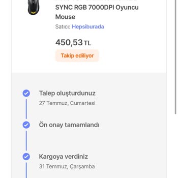 Hepsiburada Bozulan Mouse Ürün Tamiri Ya Da İadesi