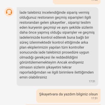 Trendyol GO Carrefour Teslim Edilmeyen Ürünü Teslim Edildi Göstermesi