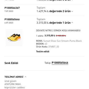 Puma Firması Sorumsuzluk Abidesidir.