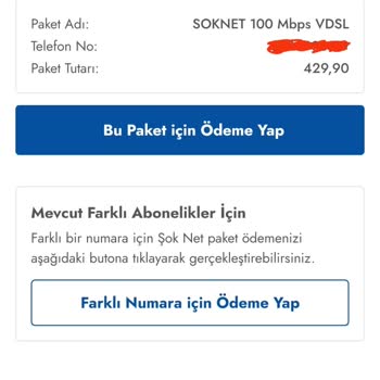 Şok Net Mevcut Müşteriye Fiyat Artışı