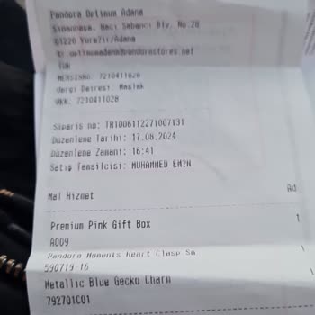 Pandora Mücevher Pandora Bileklik Değişimi Yapılamaması