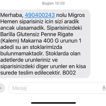 Migros Hemen'de Yaşanan Hizmet Sorunları!