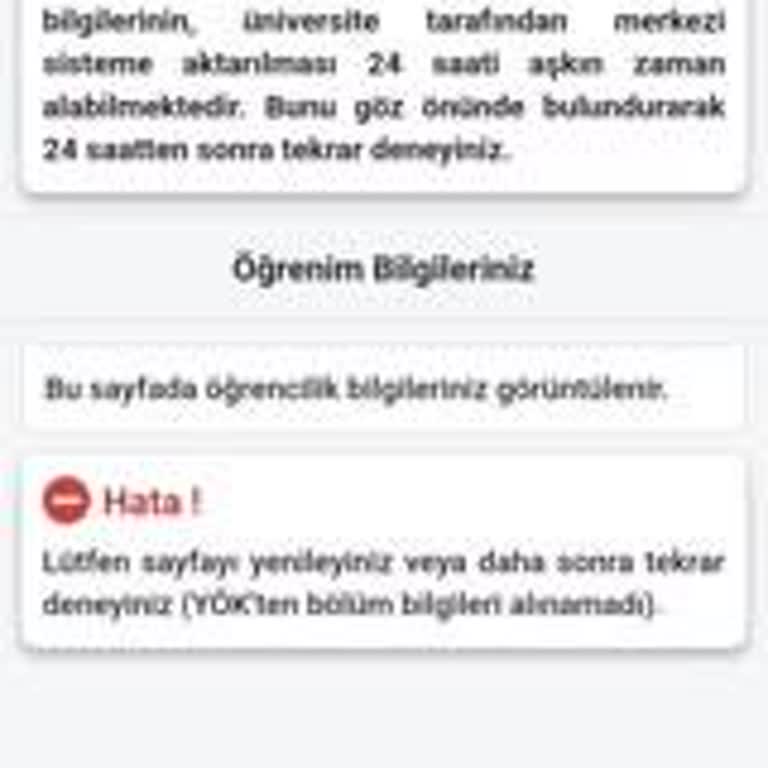 ÖSYM Yurt Başvurusu Yapamıyorum