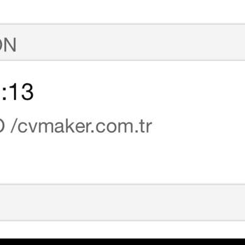 Cvmaker.com.tr Bilgim Dışında Kredi Kartımdan Para Çekiliyor.