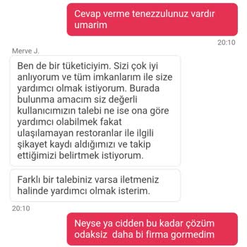 Yemeksepeti Geciken Ve Çözümsüz Sipariş