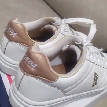 U.S. Polo Assn. Ayakkabı Dünyası'ndan Aldığım Ayakkabı Renk Veriyor Ve Sararıyor