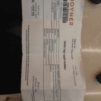 Boyner Değiştirilmesi Gereken Pantolonu Değiştirmedi