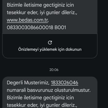 Boğaziçi Elektrik - BEDAŞ Elektrik Arızası İçin Yetersiz Hizmet