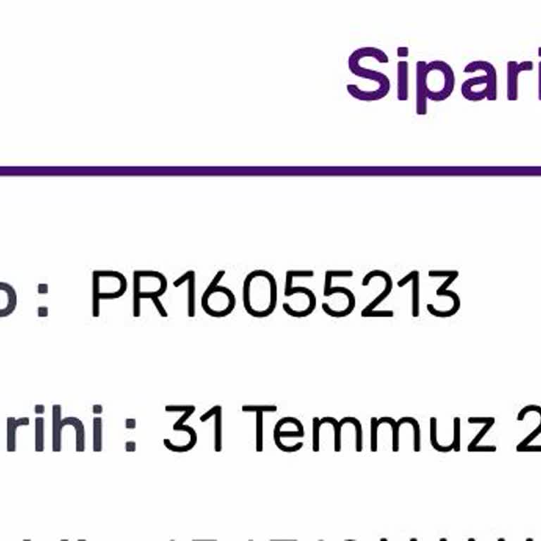 Gratis 25 Gündür Hazırlanmayan Sipariş