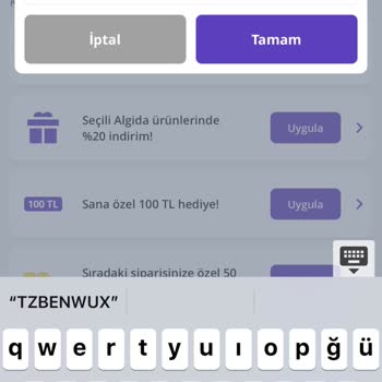 Getir Alışveriş Sitesi Kupon Kullandırtmıyor