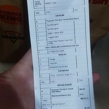 Popeyes Mahmutbey Eksik Ürün