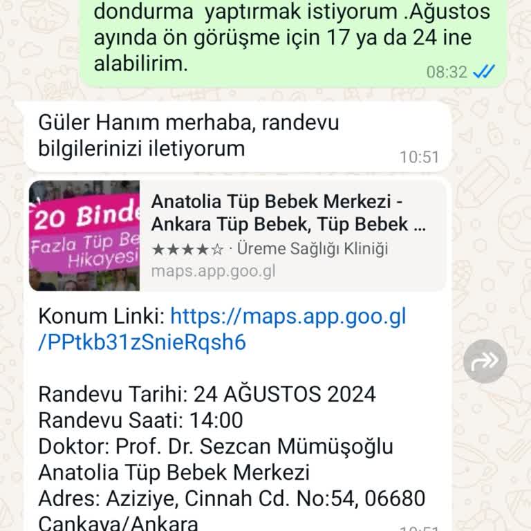 Anatolia Tüp Bebek Merkezi - Ankara Tüp Bebek, Tüp Bebek Ve Kısırlık