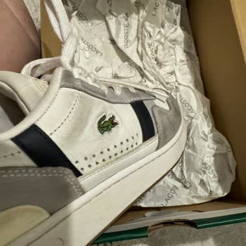 SuperStep Lacoste Deri Soyulması Ayıplı Ürün