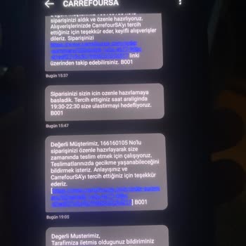 Carrefour SA Eksik Parçalı Ürün Ve Teslimat Sorunu