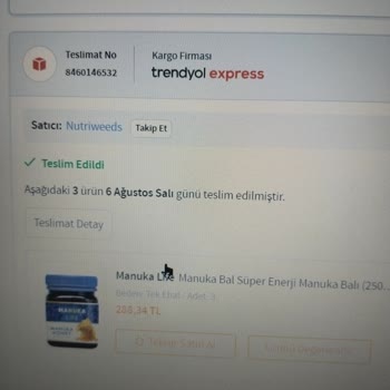 Trendyol Sipariş Gelmeden Geldi Göstermesi