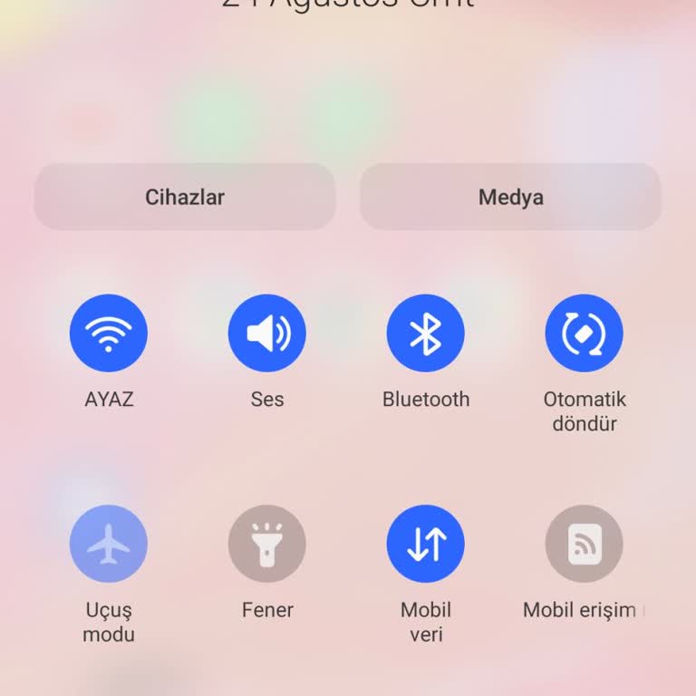 Samsung Samsun A70 Uçak Modu Sorunu