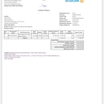 Ebebek Kusurlu Akülü Araba