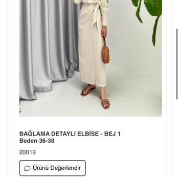 Quqa Official Keten Kumaşlı Elbisemi Yıkadığımda Küçüldü