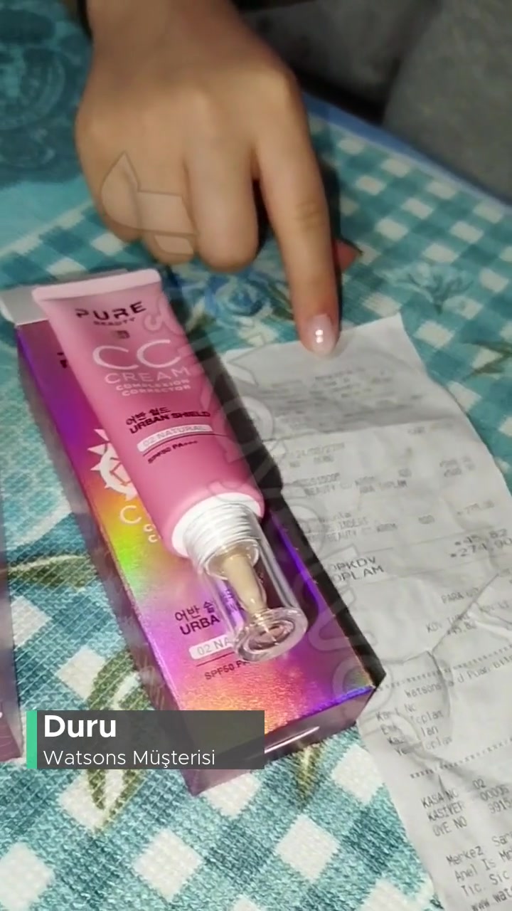 Watsons Pure Beauty CC Krem Boş Bir Şekilde Satıldı videonun kapak resmi