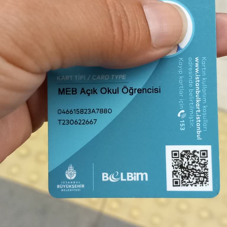 BELBİM (İstanbulkart) Ögrenci Kartı Yaş Sınırı Kalksın