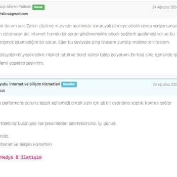 Keyubu Hostıng Yetersiz Hizmet