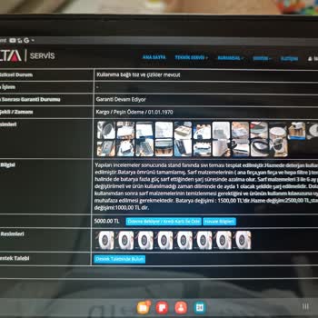 Neabot Q11 Garanti Devam Etmesine Rağmen Ücret Talep Edilmesi.