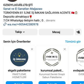 Evde Sabun Paketleme İşinde Yaşadığım Mağduriyet