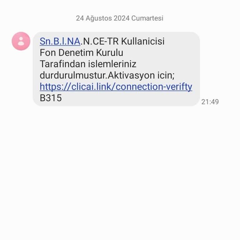 Binance Yanlış Gönderilen Mesajla İlgili Mağduriyet