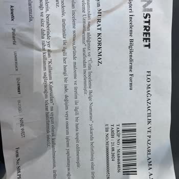 In Street Mağazasından Aldığım Skechers Marka Ayakkabı