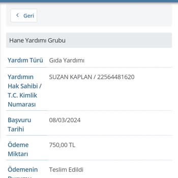 Ziraat Bankası Sosyal Yardımlaşma Parası