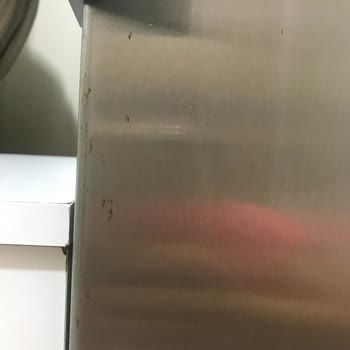 Bosch Marka Derin Dondurucuda Paslanma Ve Boya Silinmesi