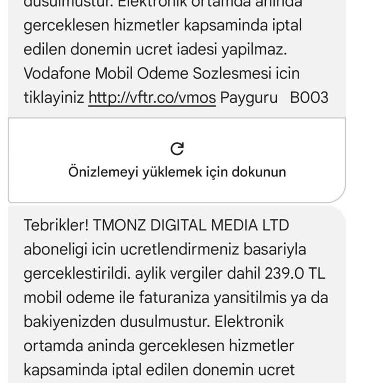 İzinsiz Ödeme Yansıtılması Hakkında Şikayet