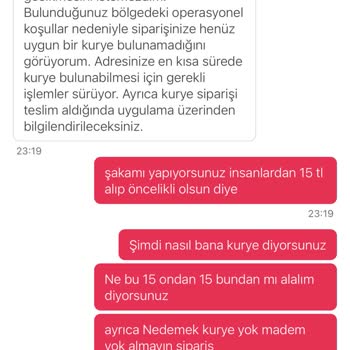 Yemek Sepeti 3 Saat Bekledim