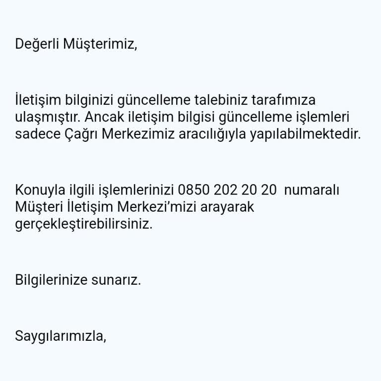 Türkiye Hayat Emeklilik BES Bilgi Güncelleme