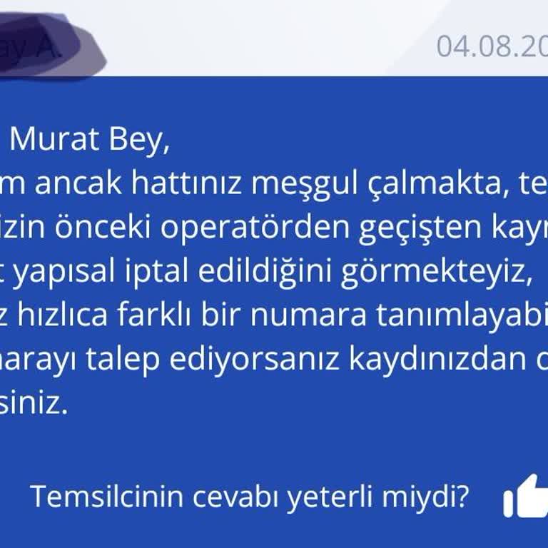 TurkNet Faturası Bir Yıllık Peşin Ödenmiş Telefonumu Kapattı