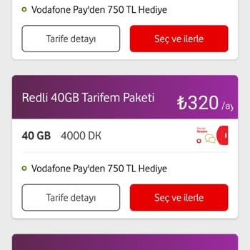 Vodafone Tarifesinde Ani Fiyat Artışı Şoku
